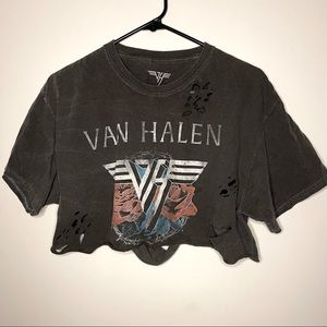 Van Halen Crop Top